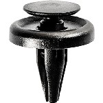 Au-ve-co Products 21225 | Toyota Push Type Retainer - Black Nylon