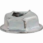 Au-ve-co Products 3404 | Thread Cutting Nut 3/16 Stud Size 1/2 Wshr Dia