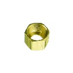Au-ve-co Products 111 | Brass Fitting Compression Nut 3/16