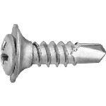 Au-ve-co Products 11448 | 8-18 X 5/8 Phil Ov Flush Wash Sems Tek - Chr