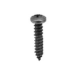 Au-ve-co Products 11920 | 6 X 1-1/4 Phil Pan Hd Ab T.S. - Black Oxide