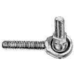 Au-ve-co Products 12293 | Rod End Ball Joint Male W/Stud 1/4-28 (L)