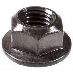 Au-ve-co Products 12518 | Hex Flanged Locknut 1/2-13 Grade 8