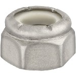 Au-ve-co Products 13243 | 1/4-20 Nylon Insert Lock Nut 18-8