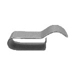Au-ve-co Products 1341 | Wire Loom Clip 3/16 Clamping Dia.