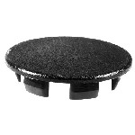 Au-ve-co Products 13879 | Nylon Hole Plug 11/16 Black