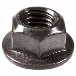 Au-ve-co Products 14500 | 1/2-20 Sae Flange Locknut Phos & Oil