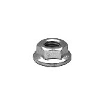 Au-ve-co Products 14856 | Spin Lock Nut W/ Serr. M8-1.25 Thread 19Mm O.D