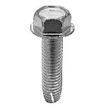 Au-ve-co Products 15358 | 3/8-16X2 Hex Wash Hd Thread Cutting Screw