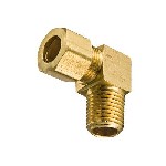 Au-ve-co Products 159 | Brass Male Elbow 3/16 Tube Size 1/8 Thread
