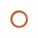 Au-ve-co Products 15914 | Copper Washer 1/4 I.D. 5/8 O.D. 1/16 Thick