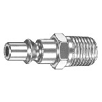 Au-ve-co Products 16051 | Air System Connector 1/4 Male Npt
