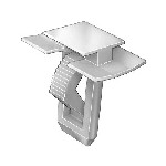 Au-ve-co Products 16865 | Garnish Clip - Gm