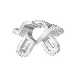 Au-ve-co Products 16949 | Wndshield Wshr Hose Retainer For 3Mm I.D.