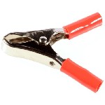 Au-ve-co Products 16972 | Test Clip - 30 Amp Red Insulation