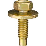 Au-ve-co Products 17035 | Hex Hd Sems Body Bolt 5/16-18 X 1-1/16