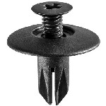 Au-ve-co Products 17081 | Cowl Push-Type Retainer 18Mm Hd Dia. 12Mm Length
