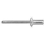 Au-ve-co Products 17415 | Closed End Rivet 3/16 Dia 1/8-1/4 Grip Alum/St