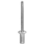 Au-ve-co Products 17419 | Closed End Rivet 3/16 Dia. 1/16-1/8 Grip Alum.