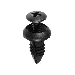 Au-ve-co Products 18032 | Chrysler Push-Type Retainer 15/32 Hd 9/16 Length