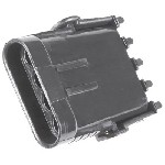 Au-ve-co Products 18146 | Weatherpack Term. Shell 4 Way Flat Female