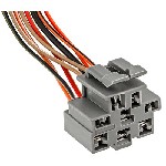 Au-ve-co Products 18463 | Ford Headlight Switch Harness Connector
