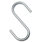 Au-ve-co Products 11299 | 3/16 X 3 S-Hooks - Galvanized