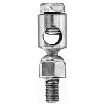 Au-ve-co Products 12303 | Damper Control Swivel 1/4-28 X 9/16