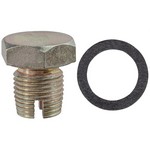 Au-ve-co Products 18121 | Drain Plug & Gasket 1/2-20 Double Oversize