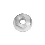 Au-ve-co Products 18346 | Nylon License Plate Nut 7/16 Hex 1/4-20 X 5/8