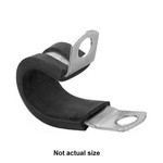 Au-ve-co Products 20509 | 1-1/4 Steel Clamp With Neoprene Jacket
