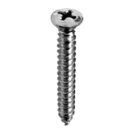 Au-ve-co Products 2734 | 8X11/2 6 Phl Ov Screw Zinc 50Pk No Repl