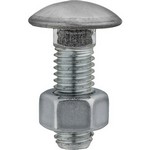 Au-ve-co Products 3099 | 7/16-14 X 1 1/4 S.S .Capped Round Hd Bumper Bolt