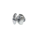 Au-ve-co Products 3184 | 5Mm Washer Type Lock Nut 50/Box Av24600