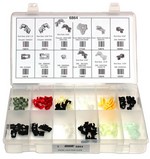 Au-ve-co Products 6864 | Door Rod End Clip Assy Kit