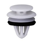 Auveco 21638 | Honda White Nylon Trim Panel Retainer with Sealer