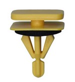 Auveco 22037 | GM Yellow Nylon Molding Clip with Sealer