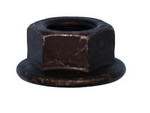 Auveco 5909 | M10-1.5 Hex Flange Nut 21mm O.D. Class 9 - Phosphate