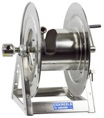Coxreel 1175-6-200-E-SP | Stainless Steel Electric 12V DC 1/3HP Motor Rewind Hose Reel, 1