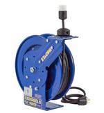 Coxreel EZ-PC13-5012-B | Spring Rewind Power Cord Reel 50'Cord 12 AWG