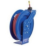 Coxreel P-LP-450 | Spring Rewind Hose Reel 1/2 I.D.50' Hose Cap