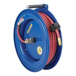 Coxreels EZ-SL13-L125 | Safety Series Spring Rewind Hose Reel For Air/Water, 1/4