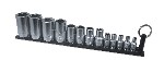 VIM Tools TMS-VSEP | Elite 13Piece External Torx Plus Socket Set, EP4 Thru EP24, package on a Black Magnetic Rail