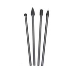 Eastwood 11916 | Long Reach Carbide Burr Set - 4 Piece