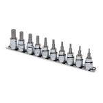 Eastwood 32164 | 10pc - 3/8 Inch Drive Torx Bit Set