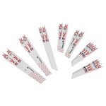 Milwaukee 61171 | Sawzallmetal Cutting Bi-Metal Reciprocating Blade Set 16 Piece 49-22-1216