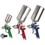 Titan Tools 63116 | 4 Pc. Hvlp Triple Setup Spray Gun Kit 19221