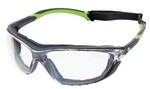 Encon 1PRI4014 | Veratti Primo Gray & Green Frame, Clear Lens, AFR