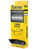 Encon 05148001 | Veratti Tuff-Spec 1400 Series Clear Frame, Clear Lens, Uncoated, Encon Box