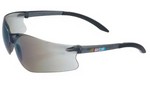 Encon 05328524 | NASCAR GT Gray Frame, Blue Mirror Lens, ScratchCoat
